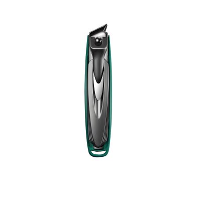 AGYCMF Portable Splash-Proof Nail Clippers, Fashionable Design, Thick Nails, Ingrown Nails Special, Home Travel (Dark Green) Multifunctional
