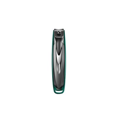 AGYCMF Portable Splash-Proof Nail Clippers, Fashionable Design, Thick Nails, Ingrown Nails Special, Home Travel (Dark Green) Multifunctional