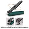 AGYCMF Portable Splash-Proof Nail Clippers, Fashionable Design, Thick Nails, Ingrown Nails Special, Home Travel (Dark Green) Multifunctional view 3
