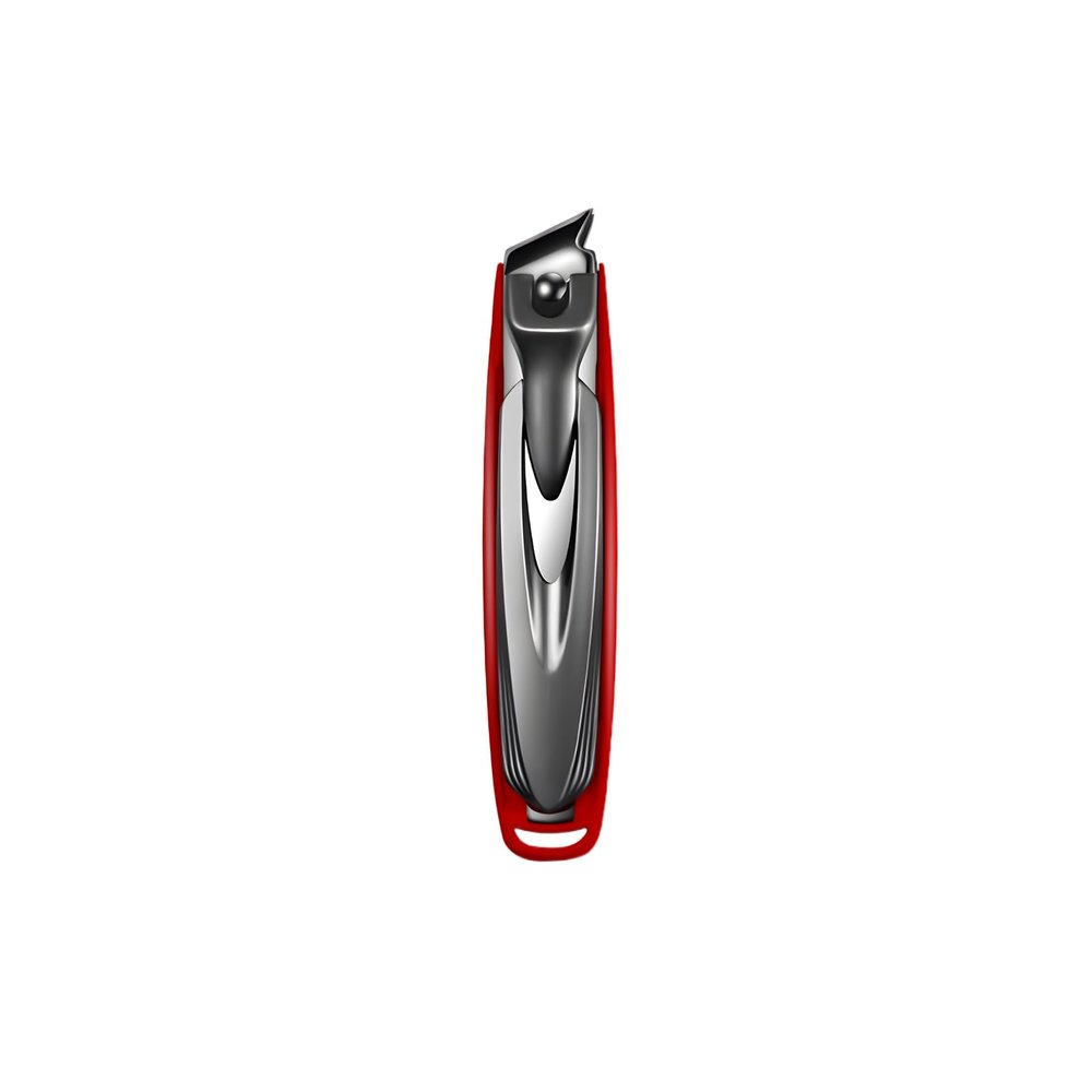 AGYCMF Portable Large, Small, Oblique Nail Clippers, Splash-Proof, for Thick Nails, Ingrown Nails, Home, Travel (red) Multifunctional