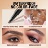 4-Tip Eyebrow Pencil, Upgraded 3D Waterproof and Sweat-proof Microblading Eyebrow Pencil Contouring Pen with 4 Fork, Long-Lasting Eyebrow Brush Microblade Eyebrow Pencil for Women (black) view 3