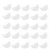 100-Pieces Eye Protectors Stickers Eyeshadow Pads Under Eye Eyeliner Pad Eyeshadow Pads Stencils Under Eye Pads For Eyelash Extensions Eye Tape Eyeshadow Pads Stencils view 1