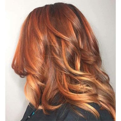 13X4 HD Lace Front Short Bob Body Wave Wig With Baby Hair Ginger Orange Natural Wave 100% Virgin Human Hair Pre Plucked Glueless Brazilian Remy Wig 150% Density For Black Women 14 Inch