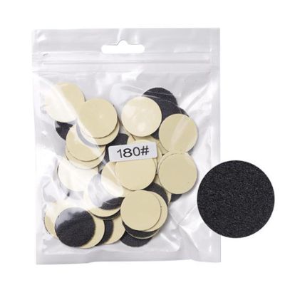 50 Pcs Replaceable Sandpaper Discs Self-adhesive Sandpaper Pad Disc Foot File Disc For Electric Foot File Dead Hard Skin 50x Foot File Disc Callus Disks Replaceable Sandpaper Discs Callus Remover Tool