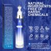 Eye Serum with 8% Caffeine 8% Retinol Hyaluronic Acid Niacinamide peptides for Puffy Bags Fine Lines Dark Circles Wrinkles, Under Eye Cream with 360 Roller Massage Ball, 0.5 fl. oz view 3