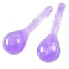 Facial Ice Globes, Cryo Cooling Balls with Anti-Slip Handle for Face, Eyes & Neck, Relaxing Beauty Massage Tool for Soothing and Refreshing Skincare Routine, Quicksand Purple view 1