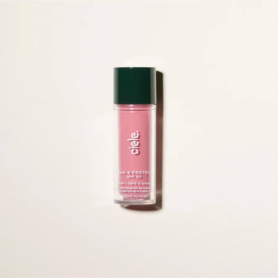 ciele blush & PROTECT SPF 50+ hydrating liquid blush - January (cool pink)