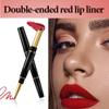 Leiteea 2-in-1 Waterproof Lipstick Lip Liner, 12 Colors Lip Liner and Lipstick Combo, Long-lasting 24 Hour Lipgloss Matte Lipstick and Lip Pencil Liners Makeup Gift Set for Girls Women (#10) view 3