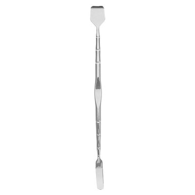 Healvian Stainless Steel Tool Double-Ended Nose Scraper for Blackheads and Sebum Lightweight Facial Pore Extractor Portable Skin Care Tool for Face Cleansing