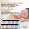 Spazazz RX Therapy Hot Tub Spa and Bath Aromatherapy Salt Crystals 4oz 8 Pack Sample Bundle Includes Muscle - Joint - Detox - Stress - Respiratory - Sport -Sleep - Energy. Great for Muscles & Joints view 3