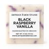 Artisan Farm Stand Black Raspberry Vanilla Soap, 4 Ounce (Pack of 1), Cream with Spots of Purple view 1