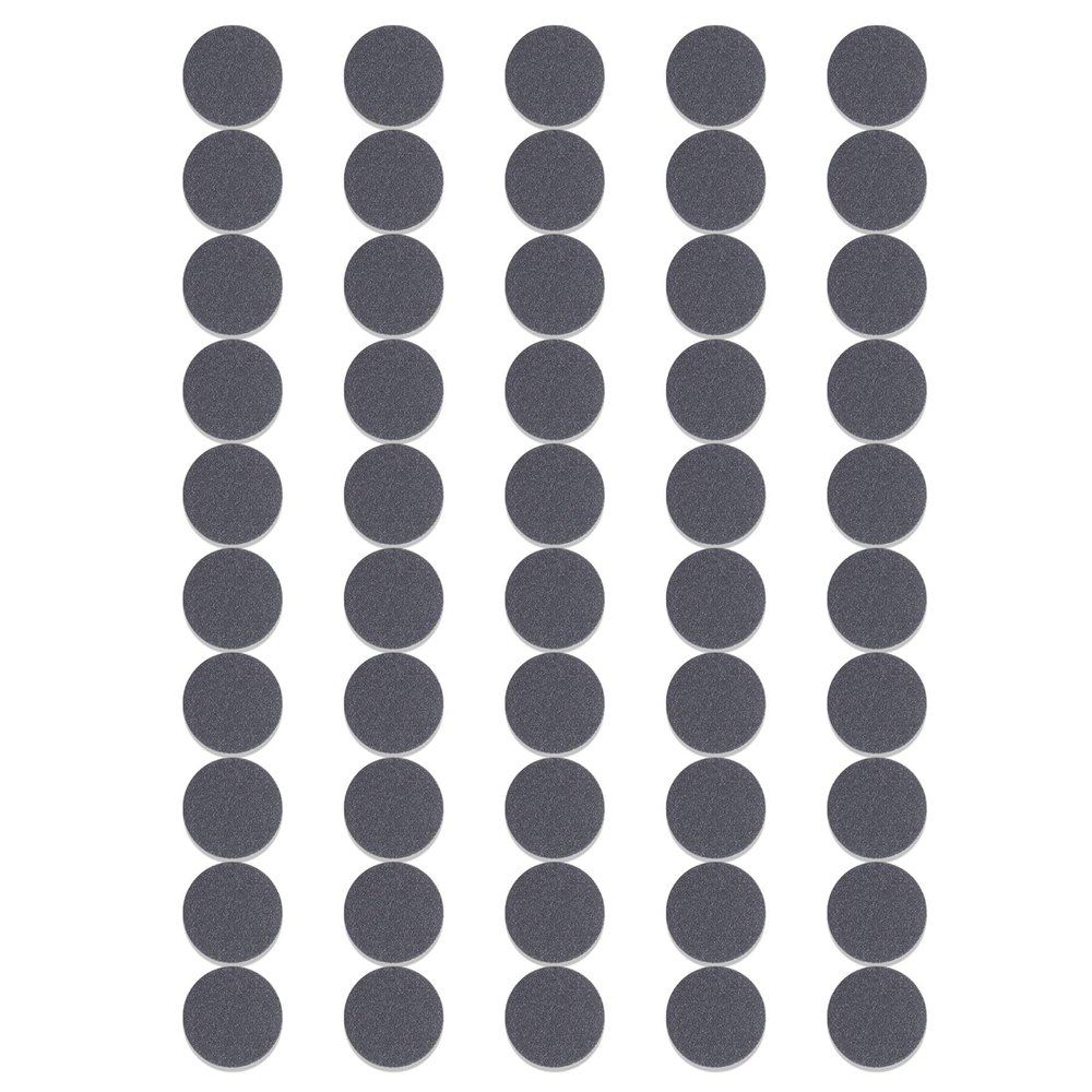 50Pcs Sandpaper Discs 25mm Pedicure Replaceable Sanding Disc Pads for Electric Foot Files Machine Polishing Craft Nail Buffing Tools Polishing Kits