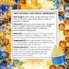 Lipalene HoneyLuxe - 100% Natural Lip & Cuticle Scrub - Hypoallergenic (Original) (2 oz, Original (Unscented)) view 4