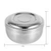 Beard Brush Shaving Brush Bowl, Men Wet Shaving Soap Mug Bowl with Lid Set, Kitchen Restaurant, MultiPurpose Alloy Shave Soap Cup Heat Insulation Smooth Shaving Mug Bow and Lid Set view 4