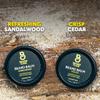 The Beard Club Cedar & Sandalwood Beard Balm - Leave-In Conditioner and Styling Wax for Beard Softening and Moisturizing - 2oz view 2