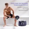 BLITZWAX Brazilian and Bikini Waxing Kit for Men, Hard Wax Warmer for Face, Legs, and Body, At Home Hair Removal Kit, Beginner Friendly, Quick Heating, 30 Nose Wax Sticks view 2