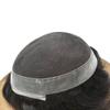 Right Hair Toupee For Men Hair Systems Lace Hairpieces Natural Looking Mens Toupee Human Hair System For Mens Hair Piece Unit 8X10#1 Jet Black view 4