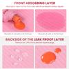 Etercycle Disposable Nail Mats - 20Pcs Fordable Nail Art Table Mats for Table Acrylic Nail Practice Sheet, 3 Ply Waterproof 13" X 18" Clean Pads Nail Art Accessories (Pink) view 4