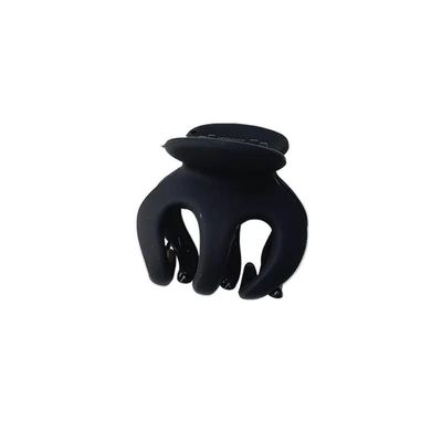 YLNING hair clips Large Black Hair Clip For Women Fashion French Elegant Hairgrips Korean Letter Hair Claw Clips Girls Hairpins Hair Accessories claw clips (Color : Mette Pumpkin)