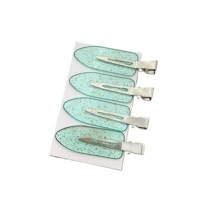 YLNING hair clips 4pcs No Bend Seamless Hair Clips Side Bangs Fix Fringe Barrette Makeup Washing Face Accessories Women Girls Styling Hair Pins claw clips (Color : NO.2)
