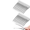 YLNING hair clips Metal Duckbill Clip Crocodile Curly Hairpin Barrettes Hairstyle Holder Fluffy Hair Root Salon Haircut Headwear Bobby Pin claw clips (Color : 1pcs, Size : About 8.5cm long) view 2