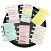 YLNING hair clips 4pcs No Bend Seamless Hair Clips Side Bangs Fix Fringe Barrette Makeup Washing Face Accessories Women Girls Styling Hair Pins claw clips (Color : NO.1) view 2