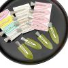 YLNING hair clips 4pcs No Bend Seamless Hair Clips Side Bangs Fix Fringe Barrette Makeup Washing Face Accessories Women Girls Styling Hair Pins claw clips (Color : NO.1) view 4
