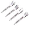 hair clips Professional Hair Salon Fixed Clips Ladies Styling Sectioning Hairpin Clamps Curl Hair Root Fluffy Hair Clip Hairdressing Tools claw clips (Color : Sliver 5.5cm, Size : 2pcs) view 1