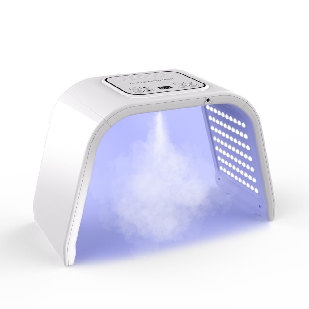 7 Color LED Light For Face Red Light Beauty Machine with Spray LED PDT Light Professional Facial Skin Care Machine For Home And Spa Use