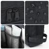 Toiletry Bag for Men Hanging Dopp Kit Water Resistant Shaving Bag Small Toiletry Bag for Traveling (Denim Pure Black) view 4