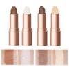 No Limits Cream Bronzer Stick, 2024 Upgrade 2 In 1 Double Ends Matte Contour Stick, Natural Matte Cream Bronzer and Contour Stick Lasting Creamy Sculpting Double Headed Makeup Contour Stick (01+02) view 1