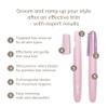 GESKE Precision Trimmer | 4 in 1 | Painless, Hygienic Hair Remover | Precise Hair Trimmer Tool | Face & Body | Men & Women | Grooming Device | Hypoallergenic, Easy-to-exchange Blades | All Skin Types view 2