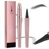 2024 New Magic Eyebrow Pencil, 3D Waterproof Microblading Eyebrow Pencil Contouring Pen, 4 Tip Microblade Eyebrow Pen, Natural Long-Lasting Fine Stroke Microblading Eyebrow Pencil (Gray) view 1