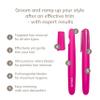 GESKE Precision Trimmer | 4 in 1 | Painless, Hygienic Hair Remover | Precise Hair Trimmer Tool | Face & Body | Men & Women | Grooming Device | Hypoallergenic, Easy-to-exchange Blades | All Skin Types view 2