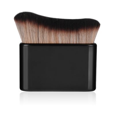 Self Tan Brush Soft Body Makeup Brush Portable Self Tanning Brush Self Tanner Face Brush For Body & Leg MakeupBlack