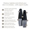 GESKE SmartAppGuided Aqua-Stream Face Cleanser | 8 in 1 | Deep Pore Cleansing | Impurities Prevention | Blackhead Extraction | Reduce Red & Dry Skin | Use with Our Aqua-Stream Solution view 2