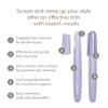 GESKE Precision Trimmer | 4 in 1 | Painless, Hygienic Hair Remover | Precise Hair Trimmer Tool | Face & Body | Men & Women | Grooming Device | Hypoallergenic, Easy-to-exchange Blades | All Skin Types view 2