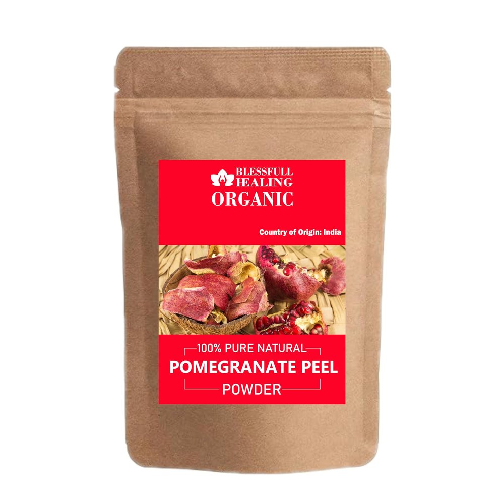Blessfull Healing Organic Pomegranate Peel Powder 100% Pure Natural 300 Gram / 10.58 oz