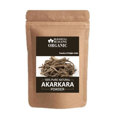 Blessfull Healing Organic Akarkara Powder 100% Pure Natural 100 Gram / 3.52 oz