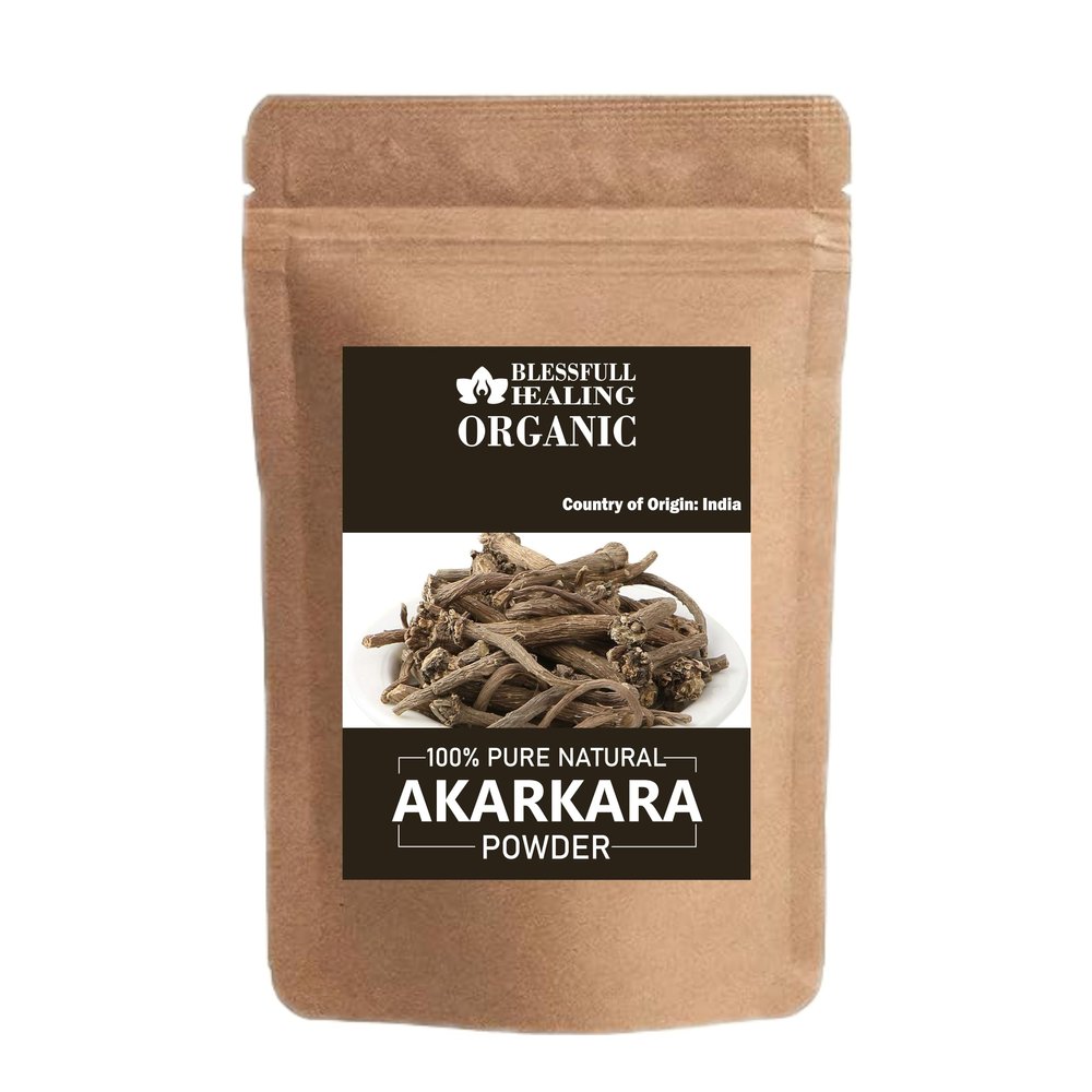 Blessfull Healing Organic Akarkara Powder 100% Pure Natural 100 Gram / 3.52 oz