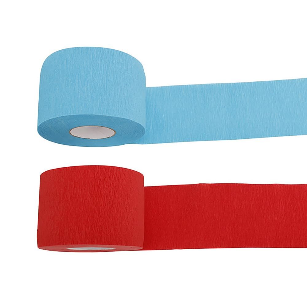 BFLCTTBD 2Rolls Neck Tape Barber Neck Bands Disposable Neck Paper Barber Shop Tape Neck Strips for Hair Cutting Hair Edge Paper Neck Protector Band