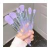 10Pcs Professional Makeup Brushes Set Cosmetic Powder Eye Shadow Foundation Blush Blending Concealer Beauty Make Up Tool Brushes (Color : Bag) view 3