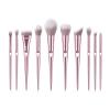 10pcs Rose Gold Makeup Brushes Set For Eye Shadow Face Foundation Brush Cosmetic Tools Women Pro Makeup Brush Set (Color : Only 10PCS Brush) view 2