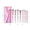 10pcs Rose Gold Makeup Brushes Set For Eye Shadow Face Foundation Brush Cosmetic Tools Women Pro Makeup Brush Set (Color : Only 10PCS Brush) view 3
