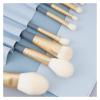 10PCS Travel Portable Soft Makeup Brushes Set Eye Shadow Foundation Powder Eyelash Lip Concealer Blush Make Up Brush Set PU Bag view 2