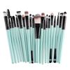 SBTRKT 20Pcs Makeup Brush Set Beauty Makeup Concealer Brush Blush Loose Powder Brush Highlighter Foundation Eye Shadow Brush Tools (Color : Green Black) view 1