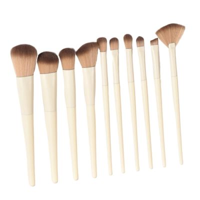 SBTRKT Premium Makeup Brushes Set Eye Shadow Foundation Women Cosmetic Powder Blush Blending Beauty Make Up Beauty Tool (Color : 7PCS White)