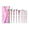 10pcs Rose Gold Makeup Brushes Set For Eye Shadow Face Foundation Brush Cosmetic Tools Women Pro Makeup Brush Set (Color : 10PCS Brush With Bag) view 1