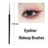 Professional Makeup Brushes Set Eye Shadow Concealer Foundation Blusher Contour Shadow Soft Hair Mixed Smudge Makeup Beauty Tool (Color : Eyeliner brush) view 2