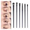 Professional Makeup Brushes Set Eye Shadow Concealer Foundation Blusher Contour Shadow Soft Hair Mixed Smudge Makeup Beauty Tool (Color : Eyeliner brush) view 4